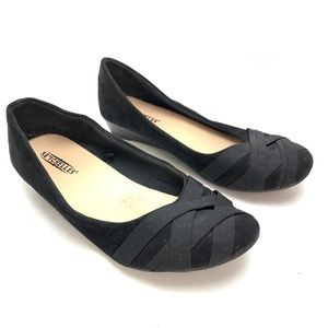 SEYCHELLES Anthropologie Black POODLE Shoes sz 6.5